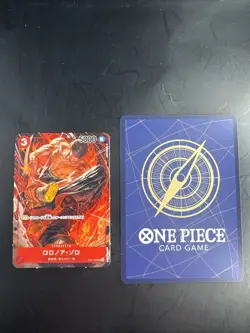 Zoro OP01-025 Japanese Mini Card One Piece CCG - Image 2