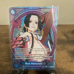 SP Boa Hancock EB03-026 SP SR Parallel ONE PIECE Card Heroines English - Image 1