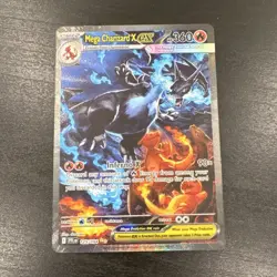 Pokemon Mega Charizard X EX Me02: Phantasmal Flames Rare Holo Card 125/094 NM - Image 1