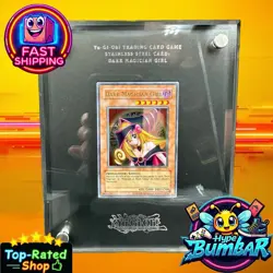 YU-GI-OH! DARK MAGICIAN GIRL STEEL CARD KONAMI LIMITED EDITION ENG - Image 1