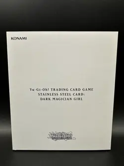 YU-GI-OH! DARK MAGICIAN GIRL STEEL CARD KONAMI LIMITED EDITION ENG - Image 2