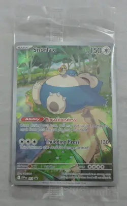 2023 Pokemon Snorlax SVP EN-SV Black Star Promo Card 151 Elite Trainer Box #051 - Image 1