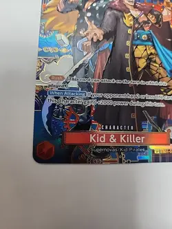 One Piece Card Game TCG Kid and Killer EB01-003 Alternate Art #EB01-003 - Image 3