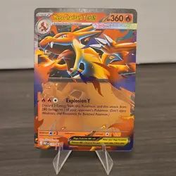Pokemon Mega Charizard X EX 029 & Mega Charizard Y EX 030 Holo Card Lot 2016 NM - Image 3