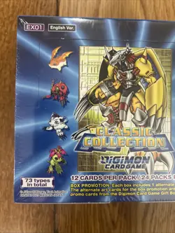Digimon Card Game: Classic Collection EX-01 Booster Box | Brand New & Sealed - Image 2