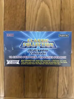 Digimon Card Game: Classic Collection EX-01 Booster Box | Brand New & Sealed - Image 5