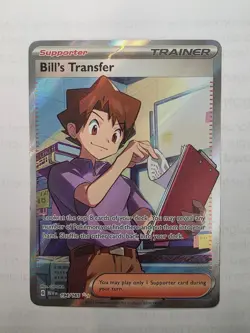 Bill's Transfer Full Art NM 194/165 Scarlet & Violet 151 Pokemon Card Trainer - Image 1