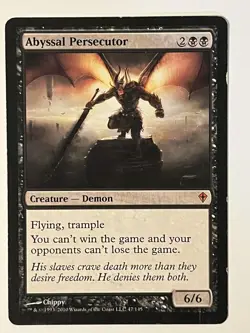 Abyssal Persecutor Worldwake Non-Foil MTG MP - Image 1