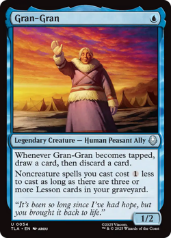 Gran-Gran (FOIL) x1 - MTG Avatar: The Last Airbender TLA #54 - Image 1