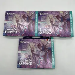 Lot of 3 - Magic: The Gathering Lorwyn Eclipsed Collector Booster - Image 1