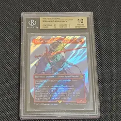 BGS 10, Firion Wild Rose Warrior Borderless Surge Foil, MTG Final Fantasy POP 14 - Image 4