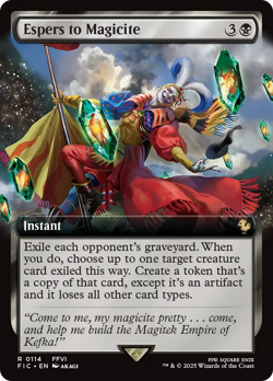 Espers to Magicite (FOIL) x1 - MTG Final Fantasy Commander FIC #114 - Image 1