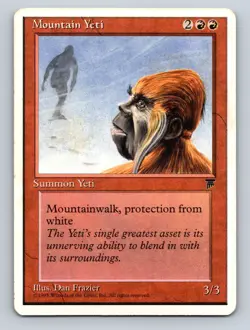 MTG Mountain Yeti Regular NM - Image 1