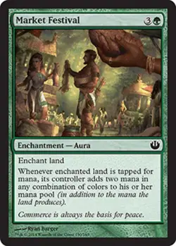MTG Market Festival - Foil, Journey Into Nyx, Lightly Played, English - Image 1
