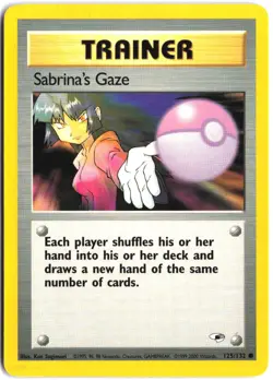 Sabrina's Gaze 125/132 Common Gym Heroes Pokemon - Image 1