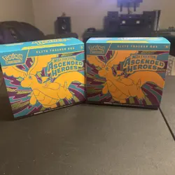 Pokemon TCG Ascended Heroes 2x ETB-OPENED-Comes w/everything but Packs - Image 1
