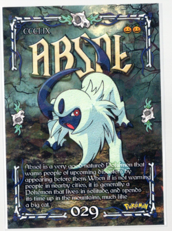 Pokemon Cracked Ice Holo - Prisma Trick or Treat Cards - ABSOL #029 - Image 1