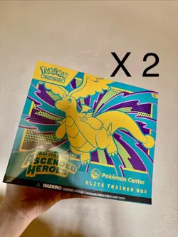 Ascended Heroes Pokemon Center Elite Trainer Box PC ETB 2 Sealed Boxes - Image 1