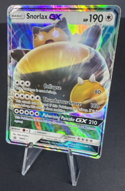 Snorlax GX SM05 Holo Regular - Sun & Moon Black Star Promos - Pokemon TCG - HP - Image 3