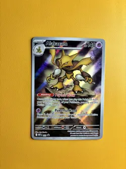 Alakazam | MEP 009 | Mega Evolution ETB Black Star Promo | Pokemon NM Condition - Image 1