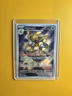 Alakazam | MEP 009 | Mega Evolution ETB Black Star Promo | Pokemon NM Condition - Image 4