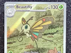 Beautifly (219/217) IR~ Mint/NM [Ascended Heroes 2026] Full-Art Holo Pokemon TCG - Image 3