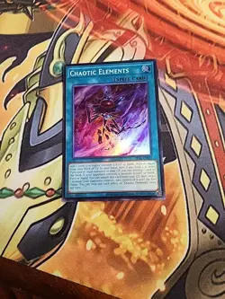 Chaotic Elements - OP30-EN011 - Super Rare - Unlimited Edition - NM Yugioh - Image 1