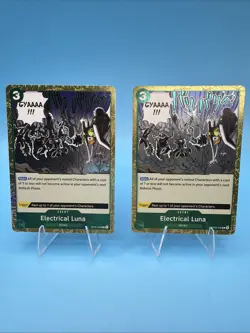 2x OP08-036 Electrical Luna English One Piece Card Game - Image 1