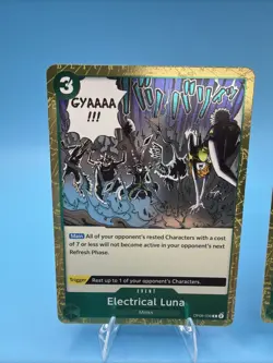 2x OP08-036 Electrical Luna English One Piece Card Game - Image 2
