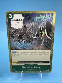 2x OP08-036 Electrical Luna English One Piece Card Game - Image 4