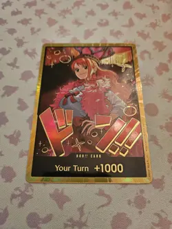 DON!! Card (Nami) (Gold) Extra Booster: One Piece Heroines Edition Foil - Image 1