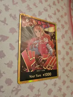 DON!! Card (Nami) (Gold) Extra Booster: One Piece Heroines Edition Foil - Image 2