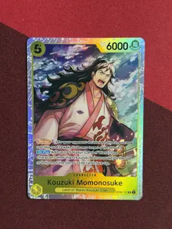 Kouzuki Momonosuke (Reprint) One Piece SR Premium Booster -The Best- Vol. 2 OP06 - Image 1