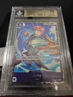 2024 One Piece Promo Treasure Cup Top 64 Koby #098 BGS 10 PRISTINE - Image 5