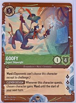Disney Lorcana TCG - Goofy - Expert Shipwright (Treasure Cruise Promo) 14/P3 - Image 1