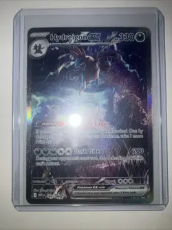 Pokemon TCG Hydreigon EX Black Bolt White Flare Full Art Rare Holo Card 169/086 - Image 3
