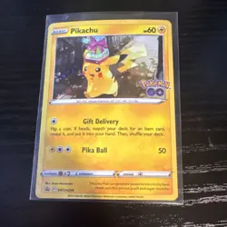 Pokemon Pikachu SWSH234 Sword & Shield Promo Holo 60 HP Basic Card - Image 1