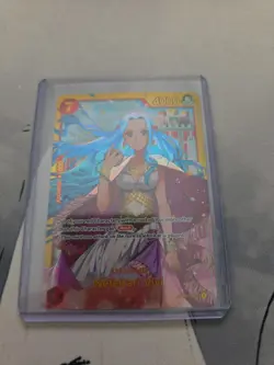 OP04-118 SEC One Piece Card Game Nefeltari Vivi TCG Kingdoms Of Intrigue English - Image 1