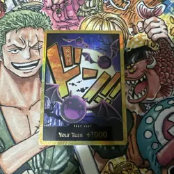 One Piece TCG DON!! CARD PRB01 GECKO MORIA GOLD - ENG ENGLISH - Image 1