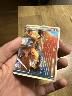 Pokemon TCG Suicune Entei Legend Card Bottom 95/95 Holo Rare - Image 3