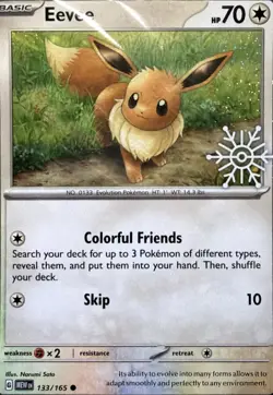 Eevee (Holiday Calendar SEALED) Holo Common Miscellaneous Cards & Products 133/1 - Image 1