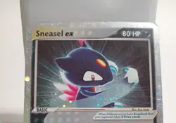 Pokemon Collectible Cards, Sneasel EX, 103/109, HOLO, Ruby & Sapphire, 2003 - Image 3