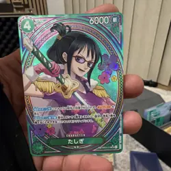 One Piece CCG Tashigi Foil Character Card EB03-018 6000 Japanese - Image 1