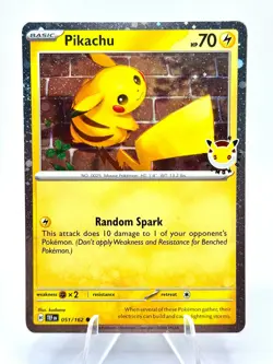 Pikachu (Pokemon Day 2026) 051/162 Miscellaneous Cards & Products Holo - Image 1
