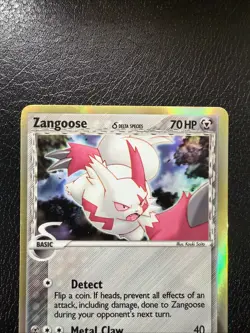 Zangoose (Delta Species) 15/17 POP Series 5 Holo Pokemon Card LP - Image 2
