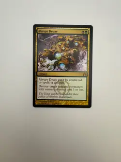 Magic: The Gathering Abrupt Decay Rare Regular - Image 1