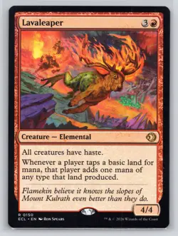 MTG NM Normal Lavaleaper 150 R Lorwyn Eclipsed - Image 1