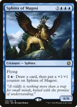 2x Sphinx of Magosi - Foil Conspiracy: Take the Crown LP MTG - Image 1