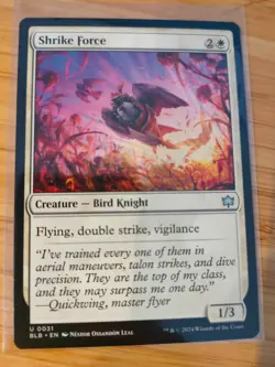 MTG Shrike Force 0031 Bloomburrow M/NM Free UK P&P - Image 1