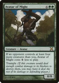 2x Avatar of Might 10th Edition MP MTG - Image 1